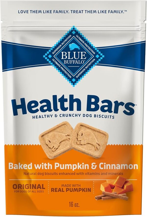 Blue Buffalo Health Bars – Pumpkin & Cinnamon, 16 oz